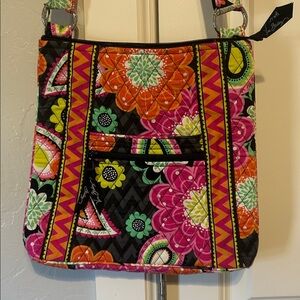 Vera Bradley Iconic Hipster Crossbody - Ziggy Zinnia Pattern